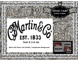 Martin & Co. Guitar Decal 141s